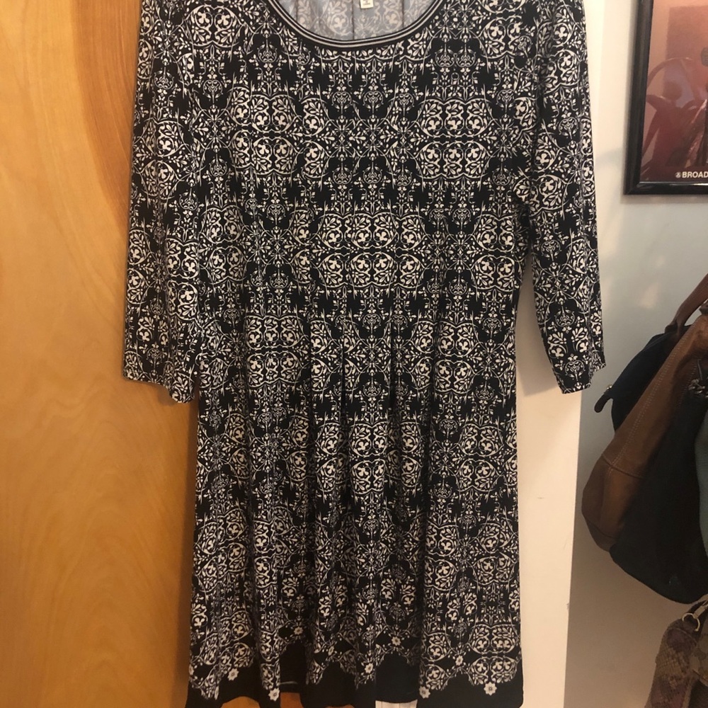 Max Studio Fit and Flare A-line dress XL